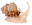Schnecke Deko fürs Aquarium