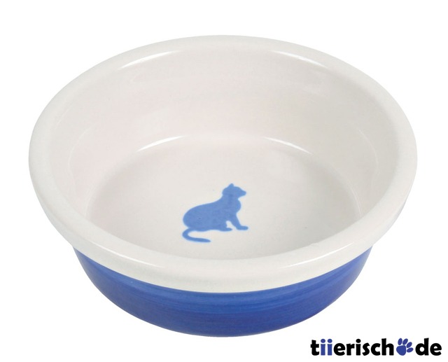 Trixie Keramiknapf Katze, 0,25 l/&oslash; 15 cm, 0,25 l/&oslash; 15 cm