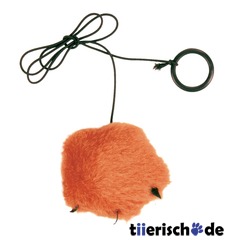 Plüschpfote am Gummiband für Katzen