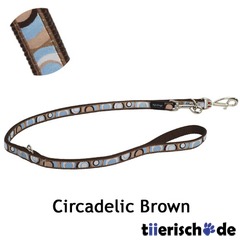 Red Dingo Leine Circadelic Brown
