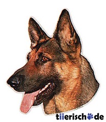 Deutscher Schäferhund Hundeaufkleber