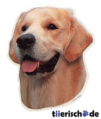 Golden Retriever Aufkleber