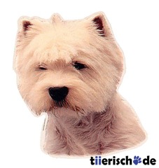 Aufkleber West Highland Terrier