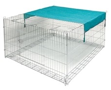 Freigehege mit Ausbruchsperre klein