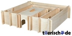 Hamsterlabyrint aus Holz