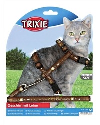 Katzengeschirr mit Leine Comic