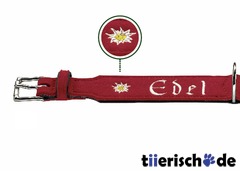 Halsband Edelweiß Filz