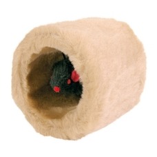 Katzen Spielrolle mit Plüschmaus
