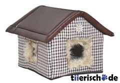 Kuschelhütte für Hunde und Katzen Edelweiß