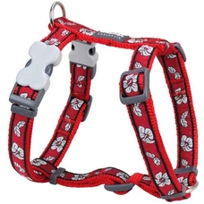 Red Dingo Geschirr Design Hibiscus