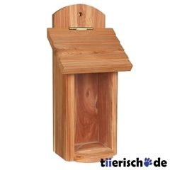 Vogelfutterspender aus Holz
