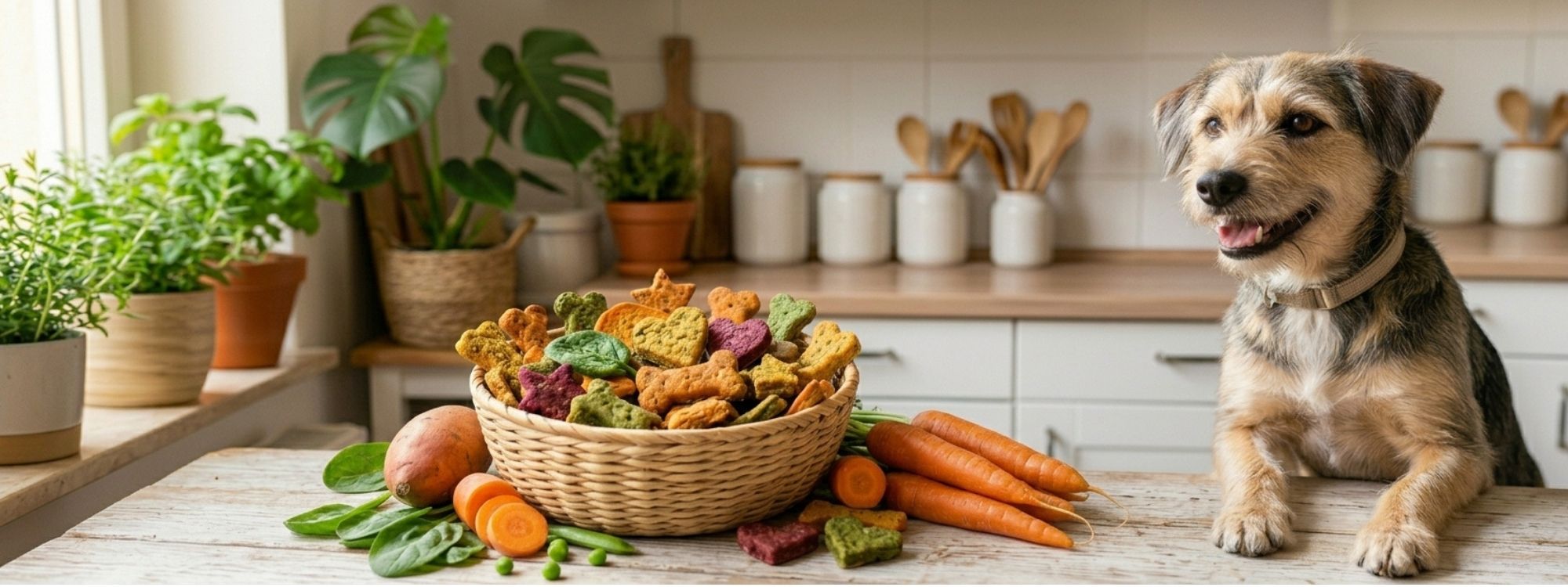 Veggie-Leckerlis für Hunde: Vegetarisch, Gesund & lecker!