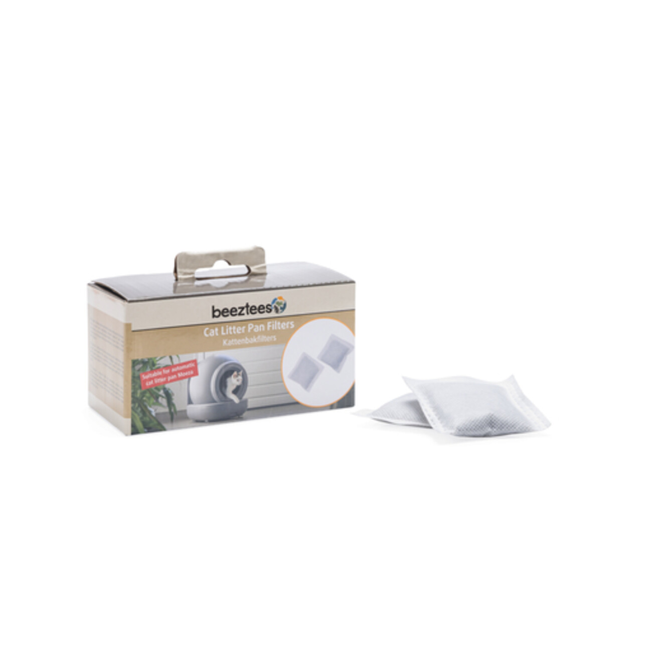 Beeztees Selbstreinigende Katzentoilette Moeza | Automatisch & Hygienisch Bild 18