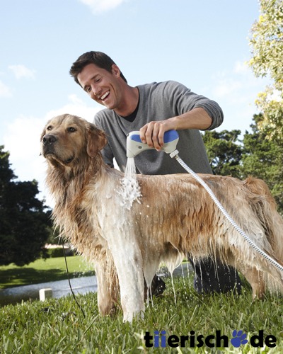 Hundedusche Schnell Badesystem Bild 3