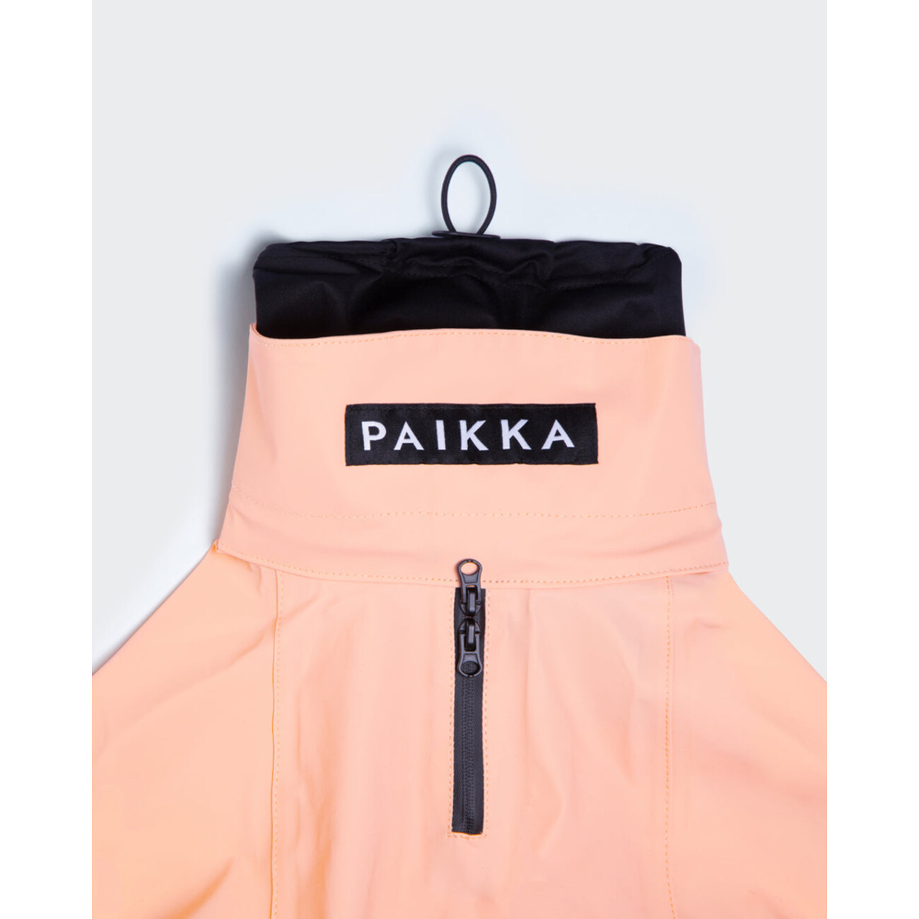 PAIKKA Reflective Raincoat Peach – Reflektierender Hunderegenmantel Bild 5