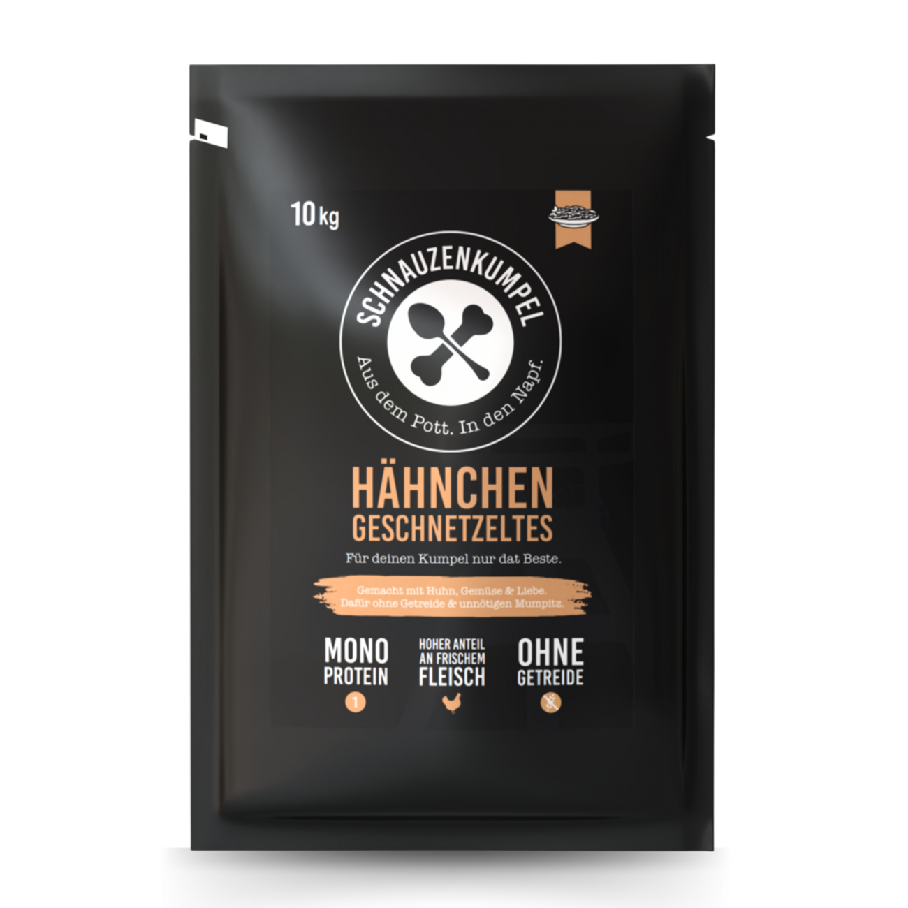 Hähnchengeschnetzeltes Trockenfutter für Hunde Bild 1