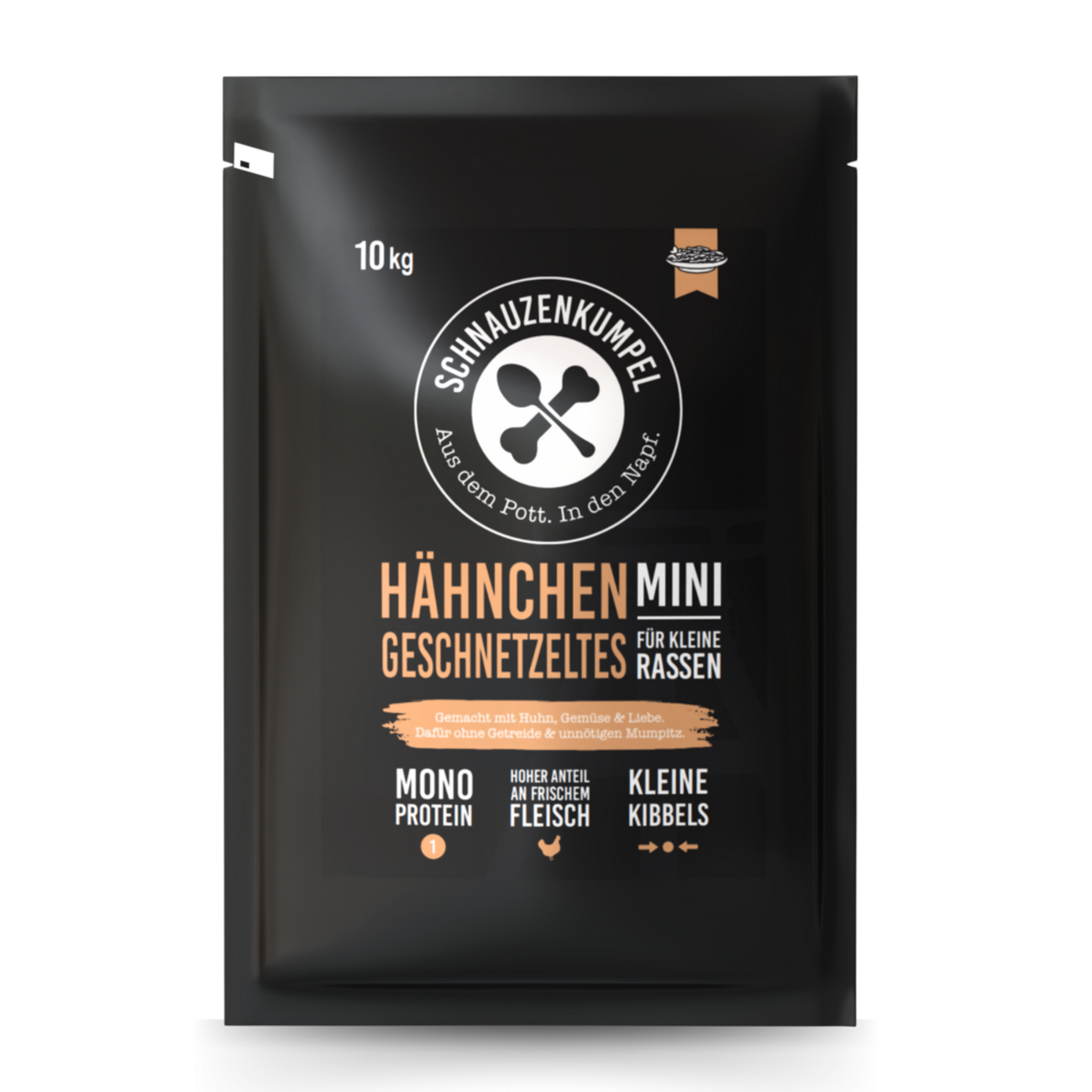 Hähnchengeschnetzeltes Mini Trockenfutter für kleine Hunde Bild 3