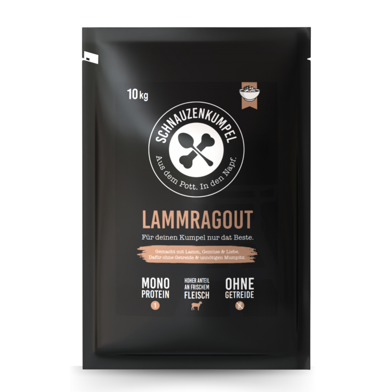 Lammragout Trockenfutter für Hunde Bild 2