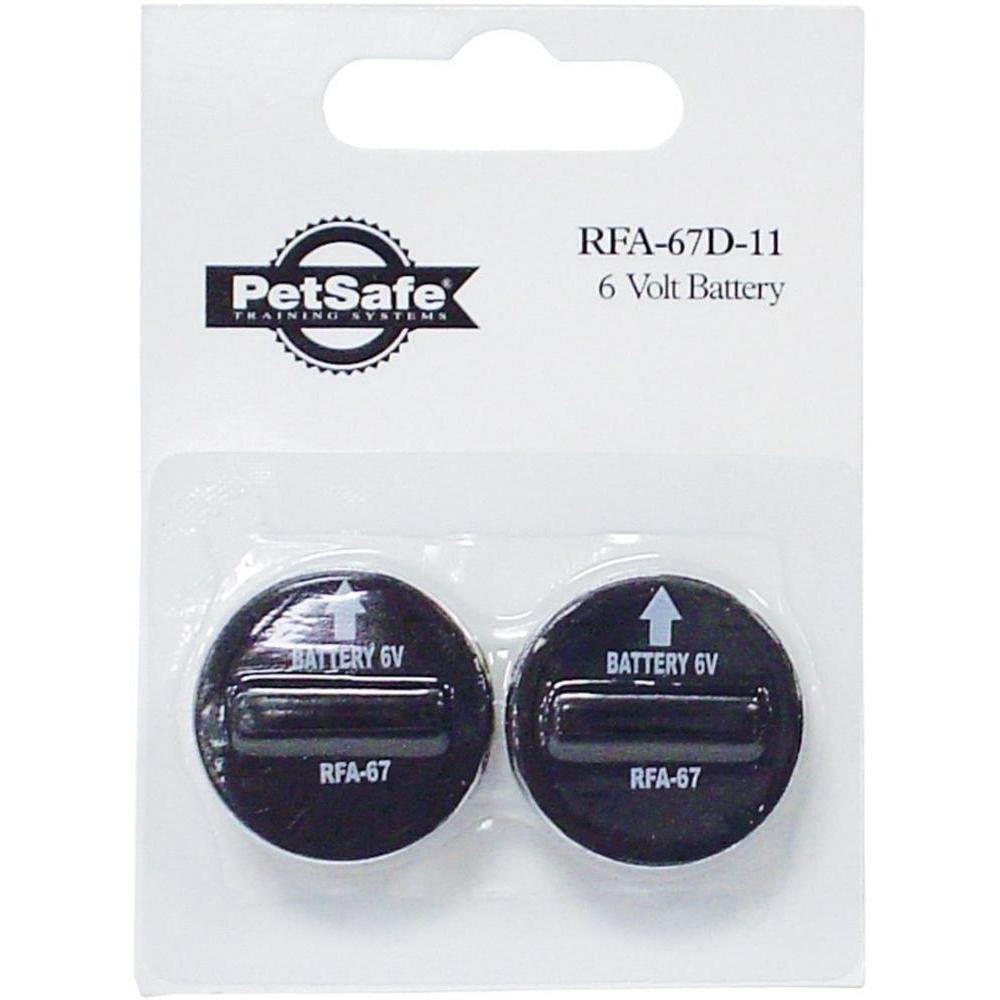 2 Ersatzbatterien 6V RFA-67 für PetSafe Produkte Bild 1