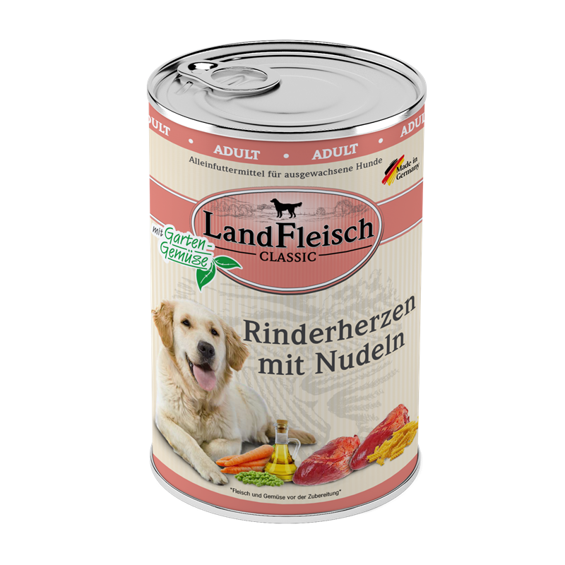 LandFleisch Hundefutter Classic Dosen Bild 2