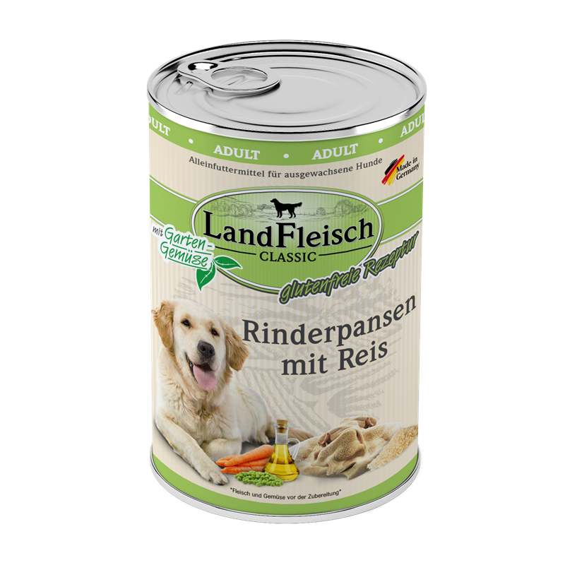 LandFleisch Hundefutter Classic Dosen Bild 3