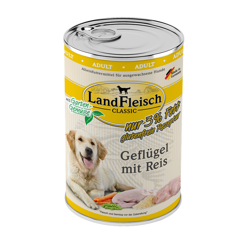 LandFleisch Hundefutter Classic Dosen Bild 4