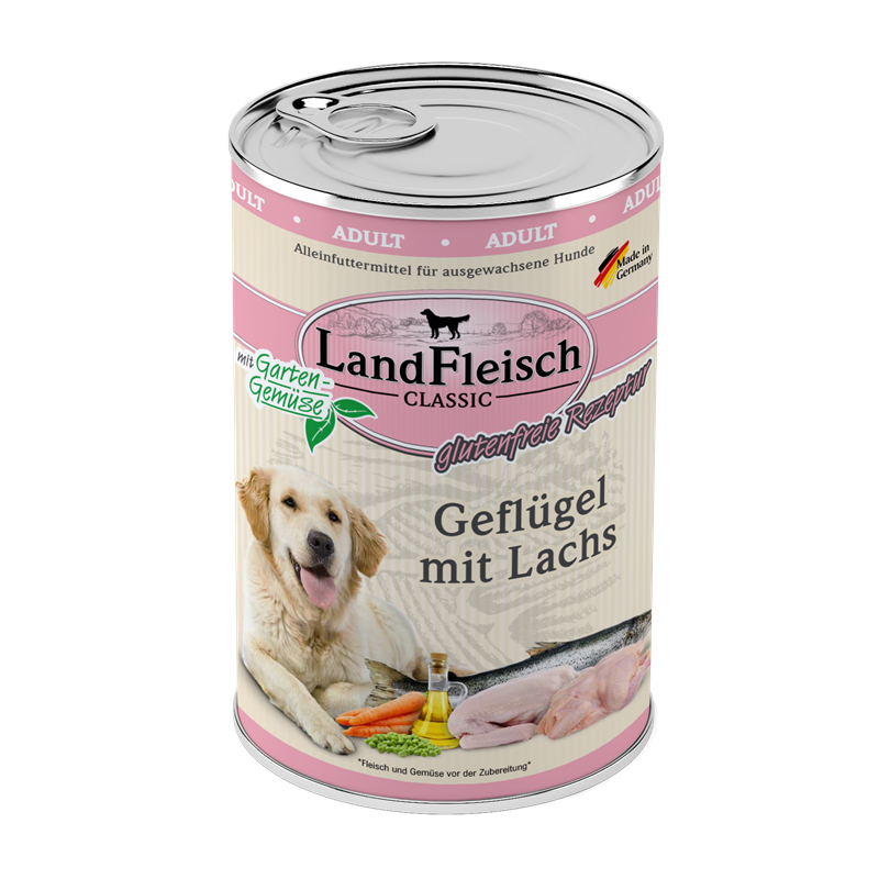 LandFleisch Hundefutter Classic Dosen Bild 5