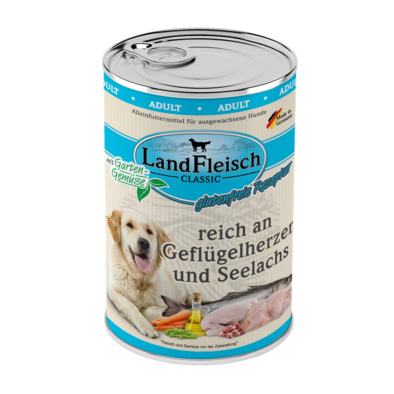 LandFleisch Hundefutter Classic Dosen Bild 6