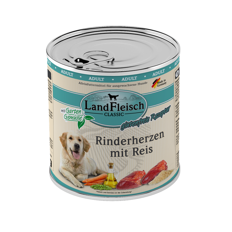 LandFleisch Hundefutter Classic Dosen Bild 9