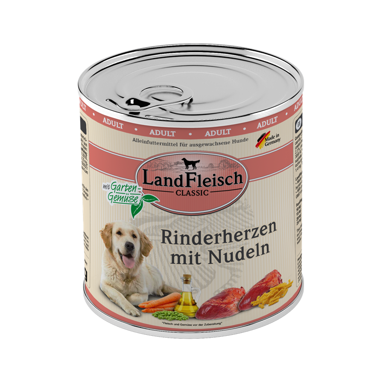 LandFleisch Hundefutter Classic Dosen Bild 10
