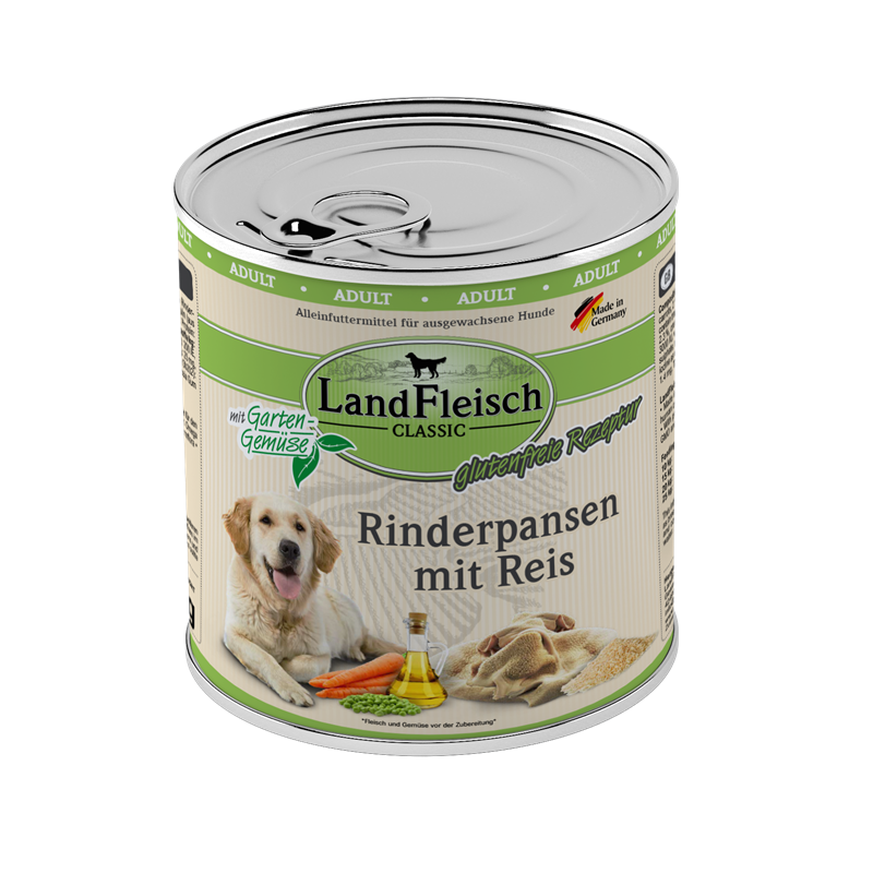 LandFleisch Hundefutter Classic Dosen Bild 11