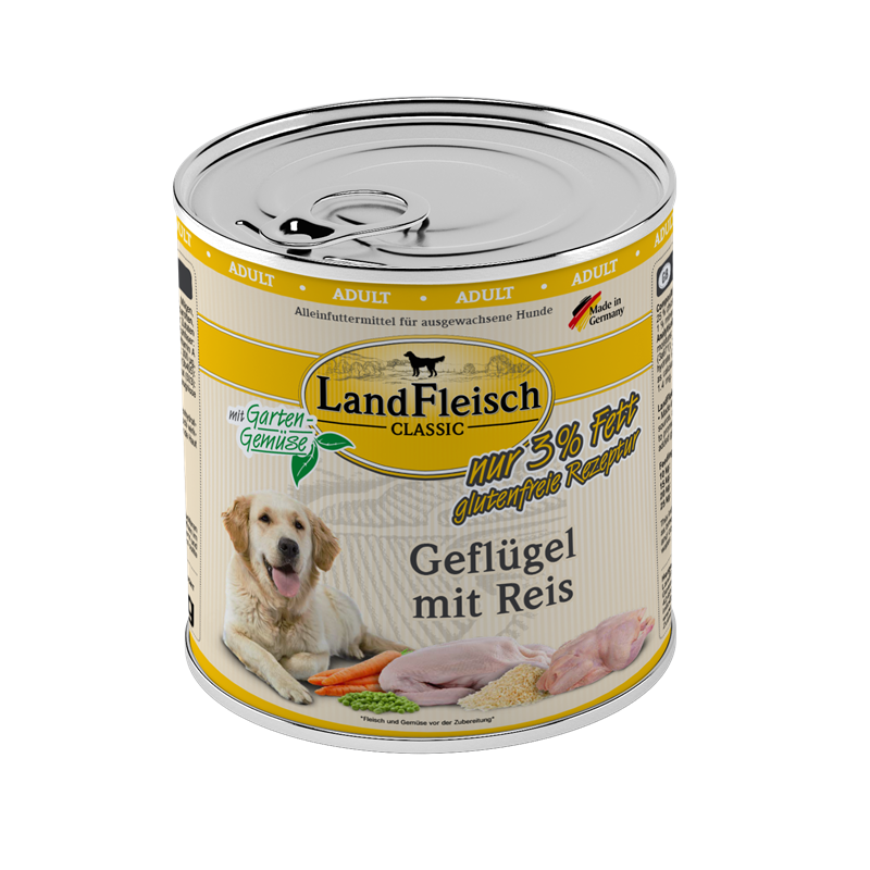 LandFleisch Hundefutter Classic Dosen Bild 12