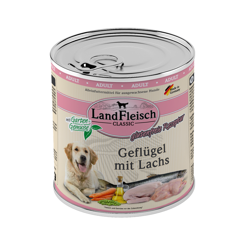 LandFleisch Hundefutter Classic Dosen Bild 13