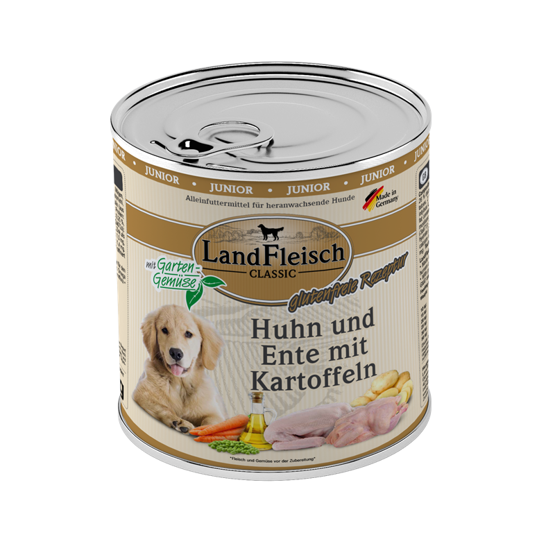 LandFleisch Classic Junior Hundefutter Bild 3