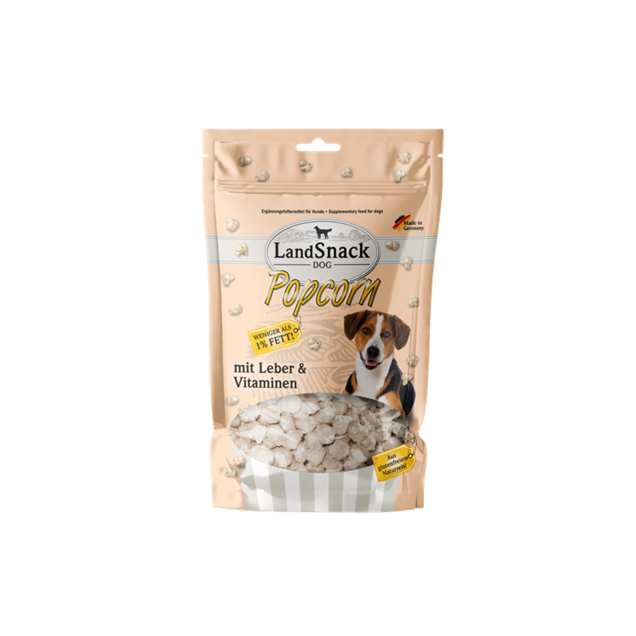 LandSnack Hunde Popcorn mit Leber Bild 2