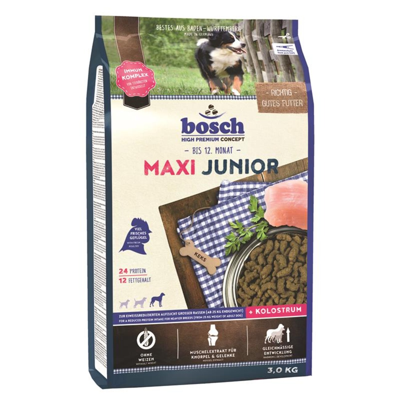 Bosch Junior Maxi Hundefutter Bild 2