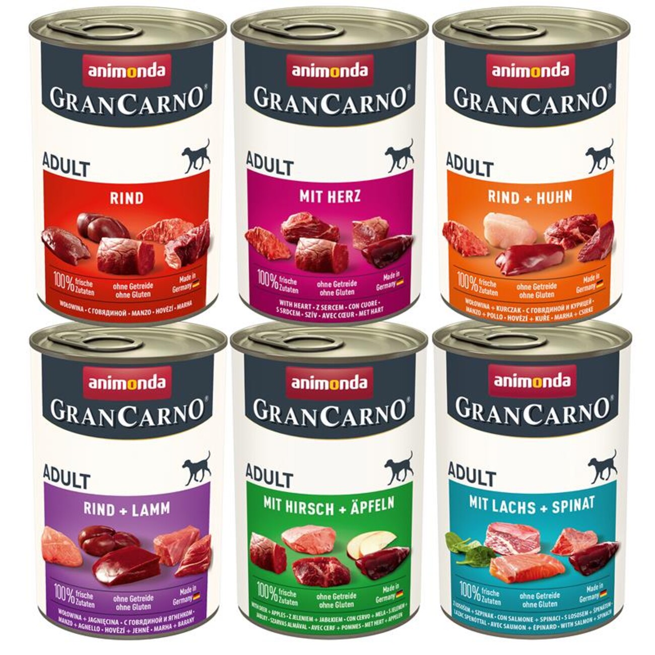 Animonda Hundefutter GranCarno Herzhafte Variation Bild 1