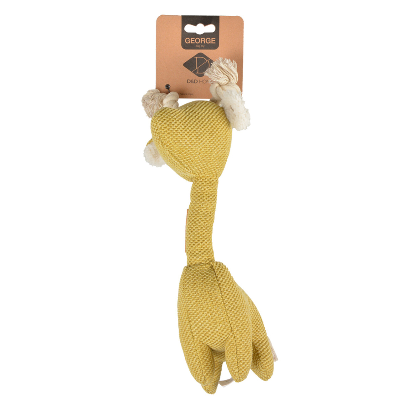 D&D HOME Hundespielzeug Giraffe George aus Cord & Seil Bild 9