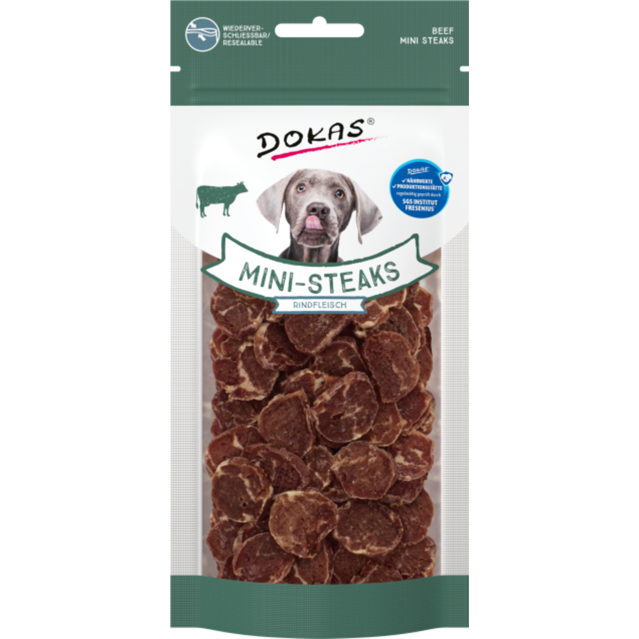 Mini Steaks Rindfleisch Hundesnack | Leckere Belohnung für deinen Vierbeiner Bild 1