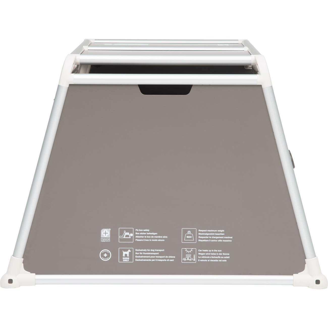 4pets Alu Autobox für 2 Hunde ECO 22 Bild 8