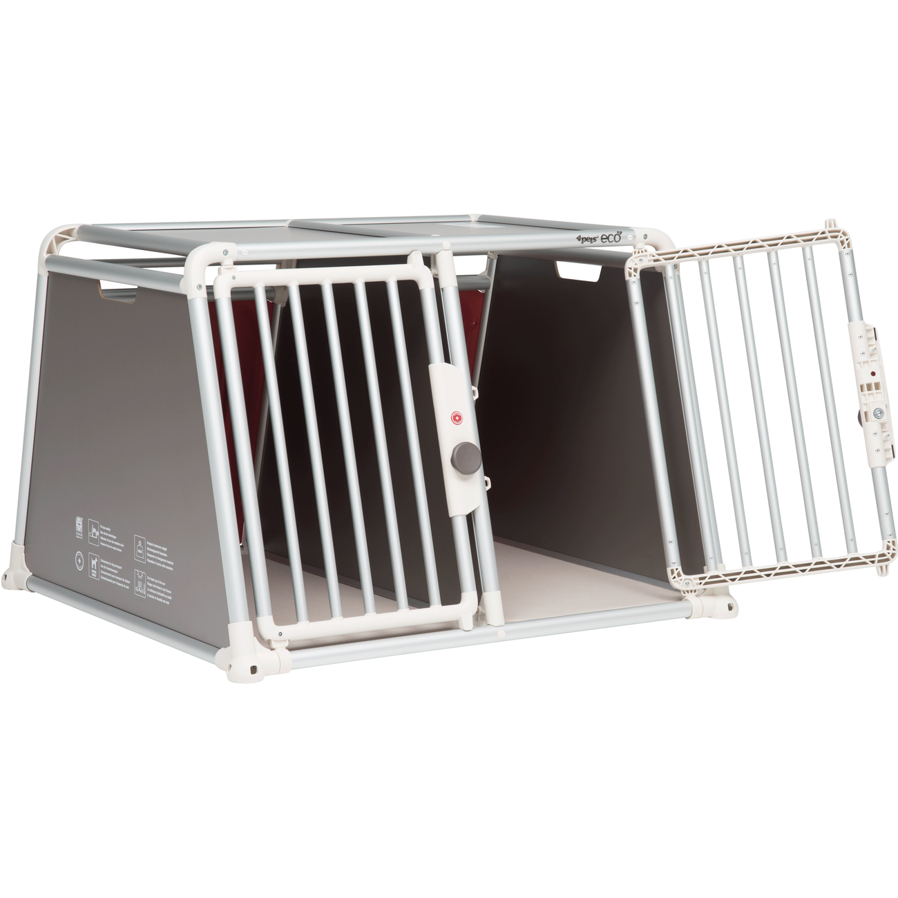 4pets Alu Autobox für 2 Hunde ECO 22 Bild 4
