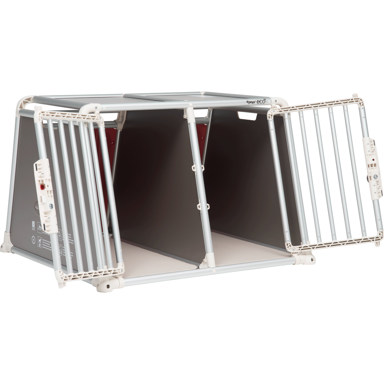 4pets Alu Autobox für 2 Hunde ECO 22 Bild 6