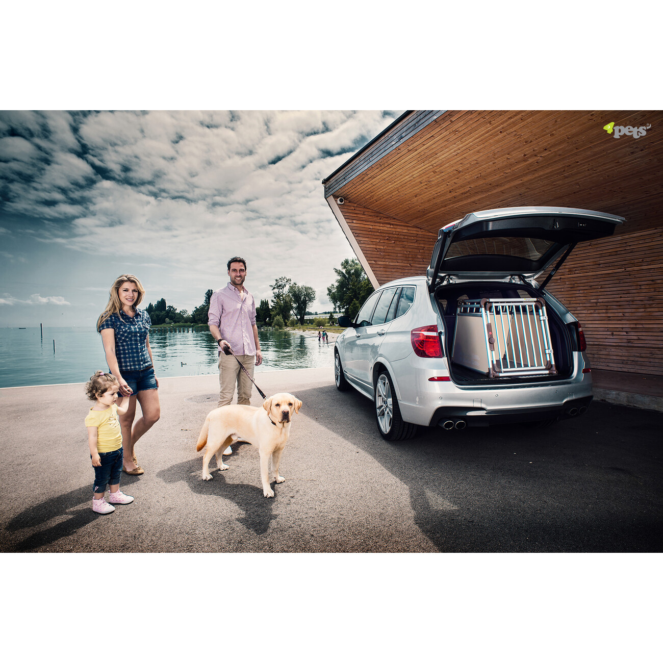 Auto Alubox für kleine Hunde ComfortLine Small Bild 2