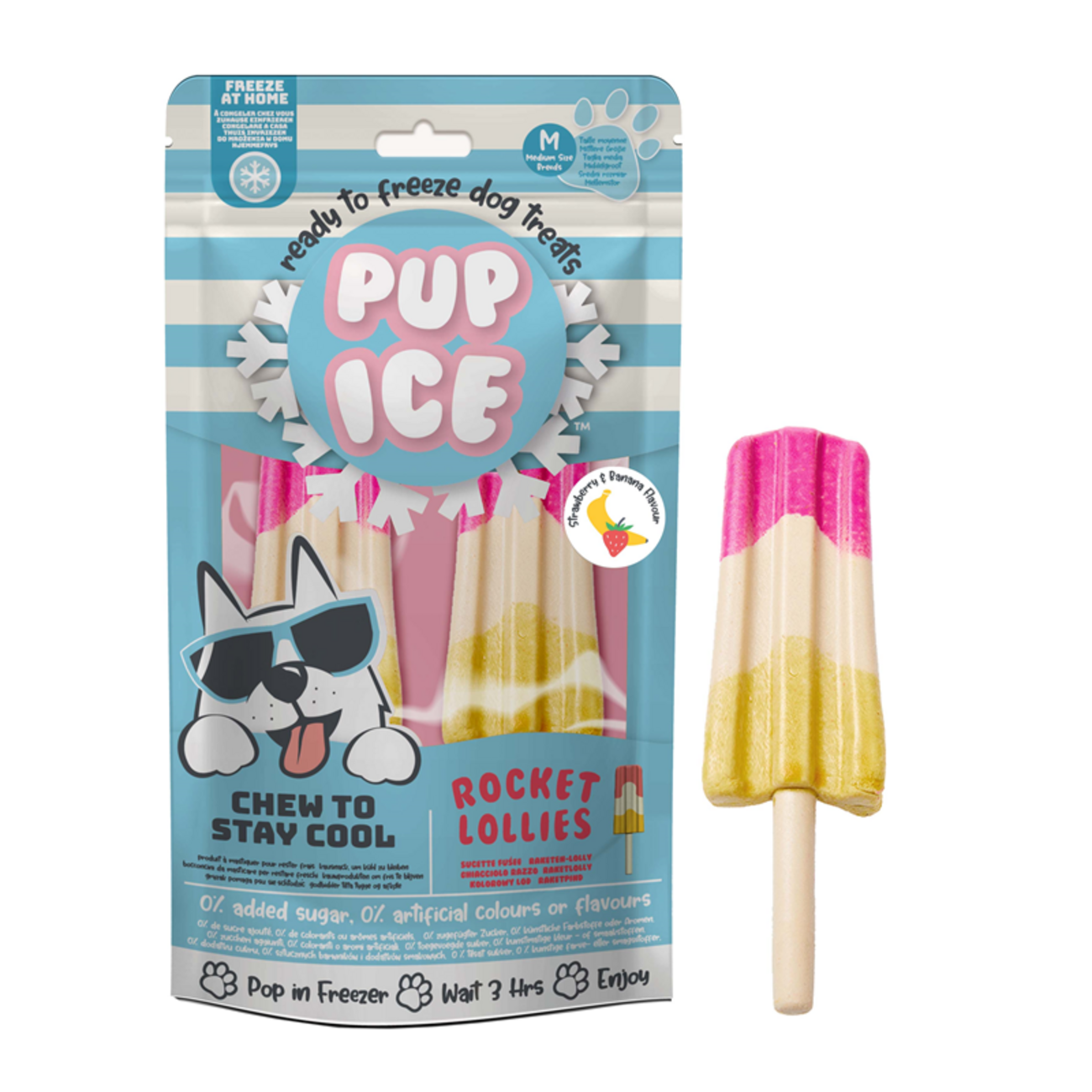 Pup Ice Dog Snack Rocket Lollies Bild 3