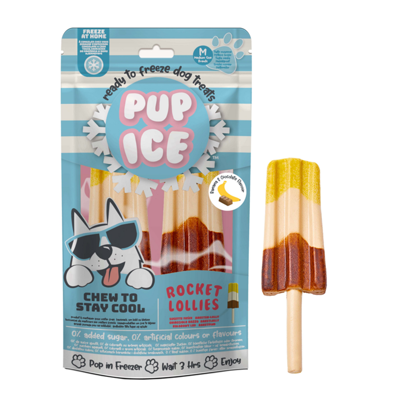 Pup Ice Dog Snack Rocket Lollies Bild 2