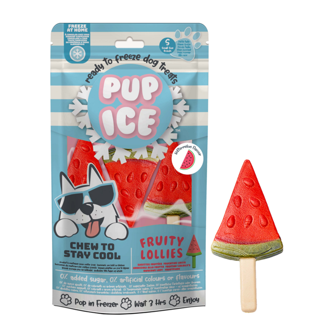 Pup Ice Dog Snack Fruity Lollies Bild 1