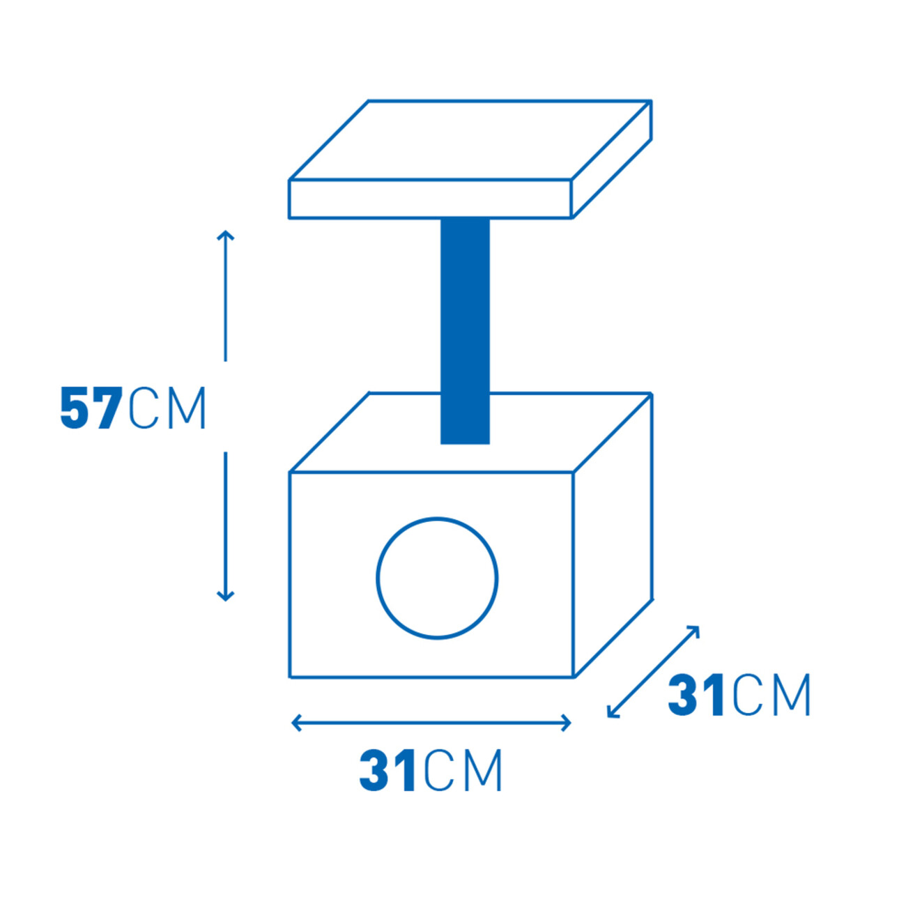 Kleiner Kratzbaum Christa Bild 3