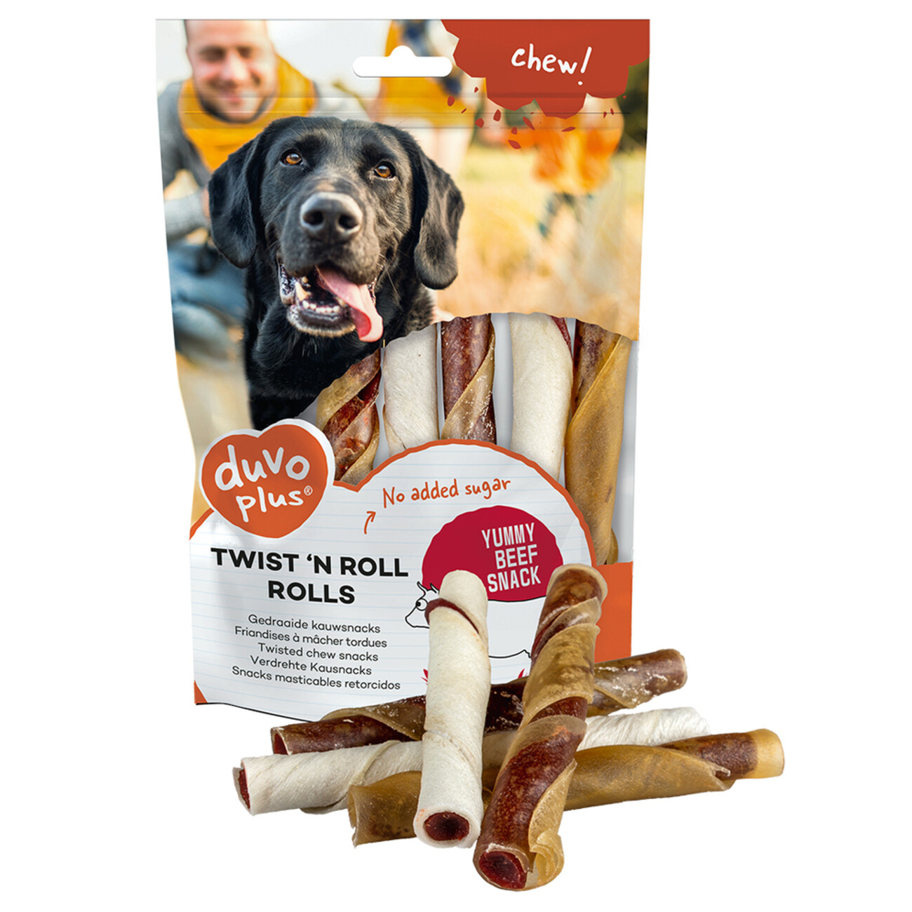 chew! Twist `n Roll Rolls Rind Bild 1