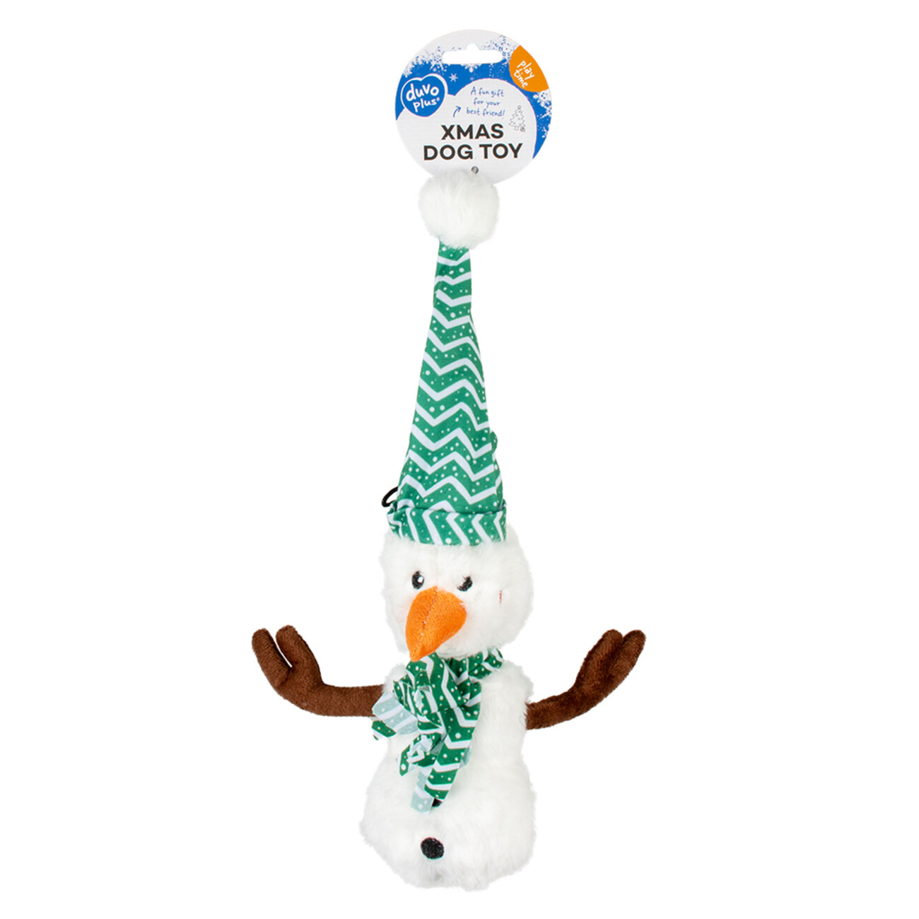 Xmas Weihnacht Plüsch Schneemann Leo Bild 4