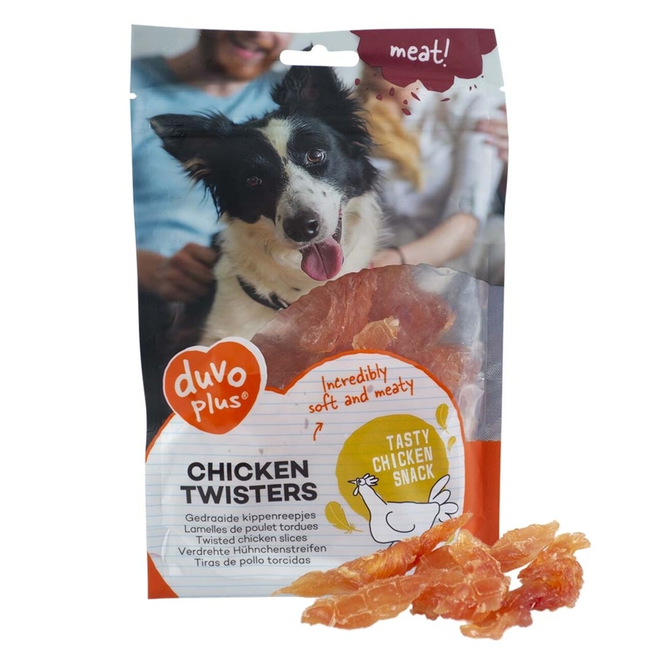 meat! Huhn Twisters – Der leckere Hühnchen-Snack für deinen Hund Bild 1